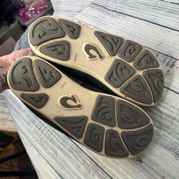 Olukai Nohea Moku Dark Shadow Men’s Slip On Sneakers 9.5 main image 5